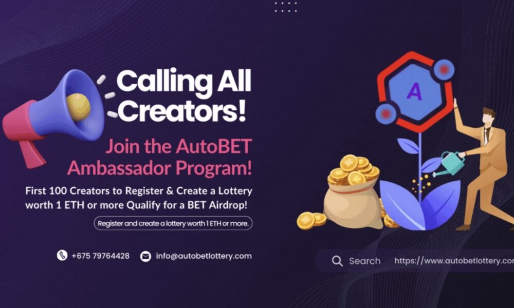 autobet-unveils-groundbreaking-ambassador-program-for-lottery-creators