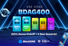 blockdag-captures-$172m-in-rapid-presale-growth,-boosted-by-bdag400,-while-tron-and-shib-eye-stability